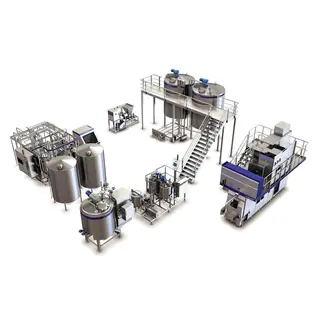 Cow and Goat Milk Cheese Production Line