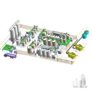 Complete UHT, Pasteurized & Yogurt Milk Line