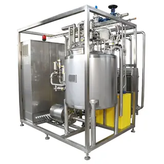 Small Plate Pasteurizer for Milk & Juice