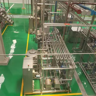 Tube-in-Tube Sterilizer for Fruit Pulp & Concentrate