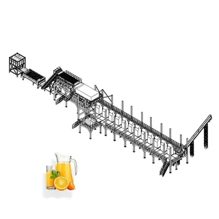 Industrial Half-Cut Orange Juicer Machine